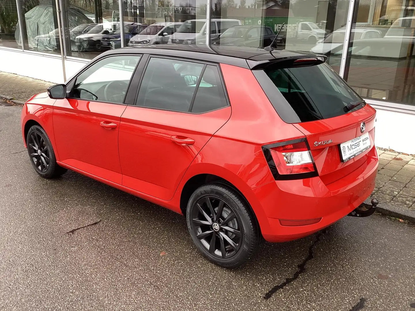 Skoda Fabia 1.0 TSI Colour Concept/Kamera/SHZ/App/AHK Rot - 2