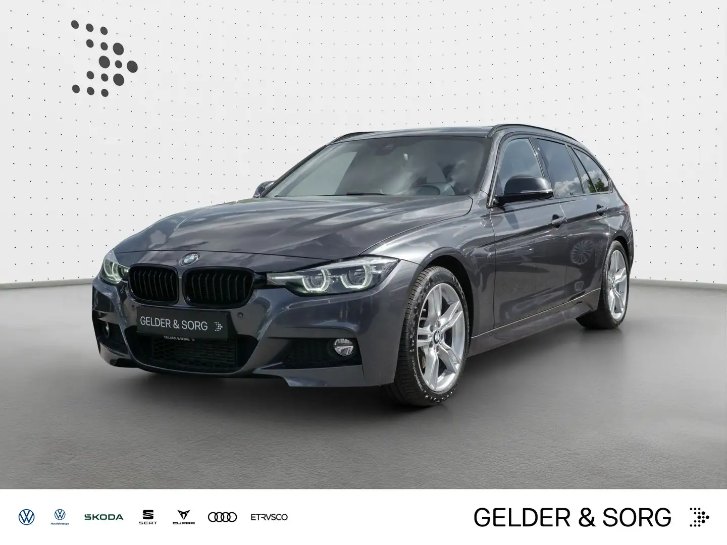 BMW 320 d Touring M Sport Shadow Pano*H&K*Aero*RFK Grau - 1