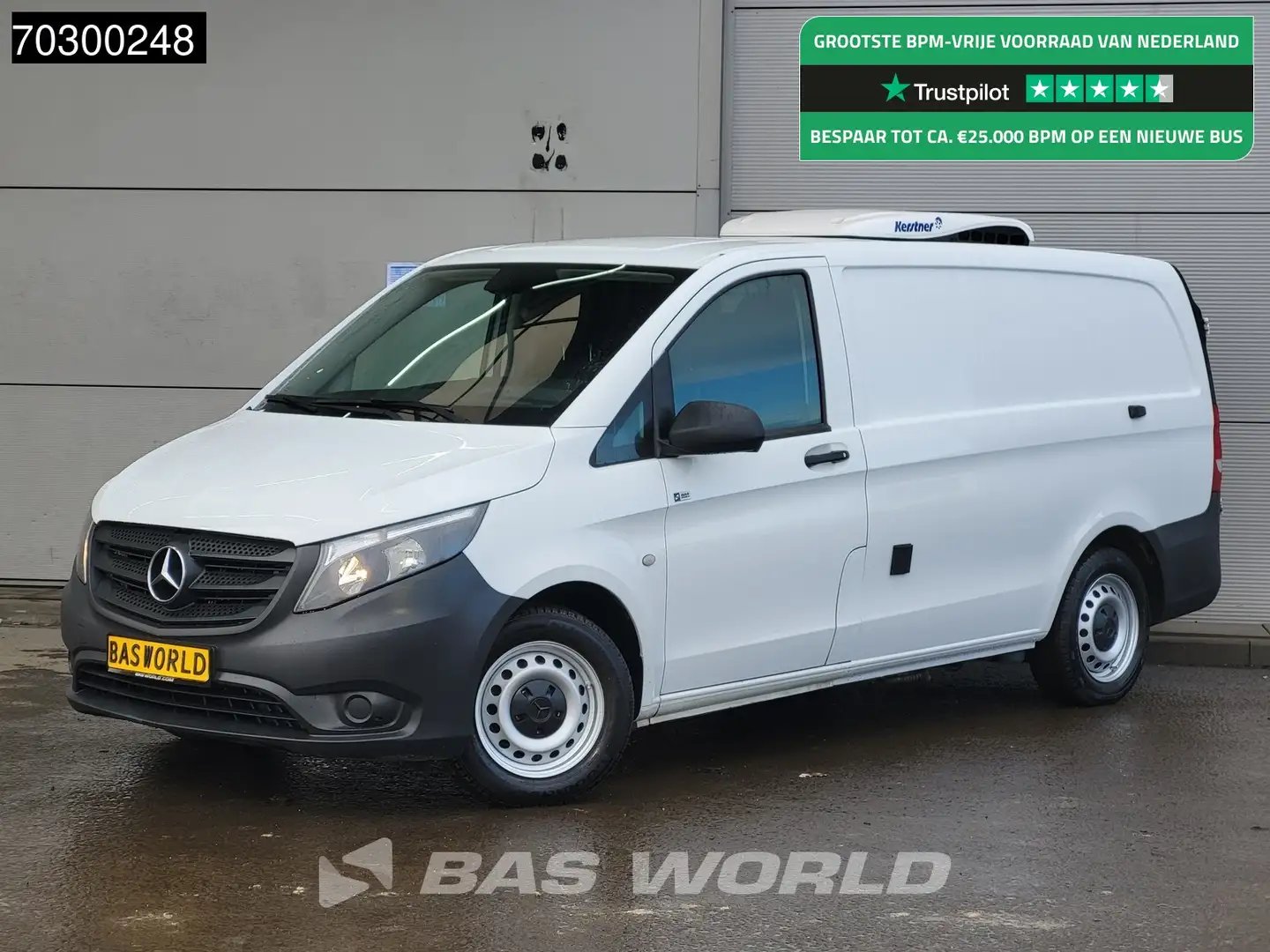 Mercedes-Benz Vito 116 Automaat Koelwagen Kerstner 230v Stekker L2H1 Blanc - 1