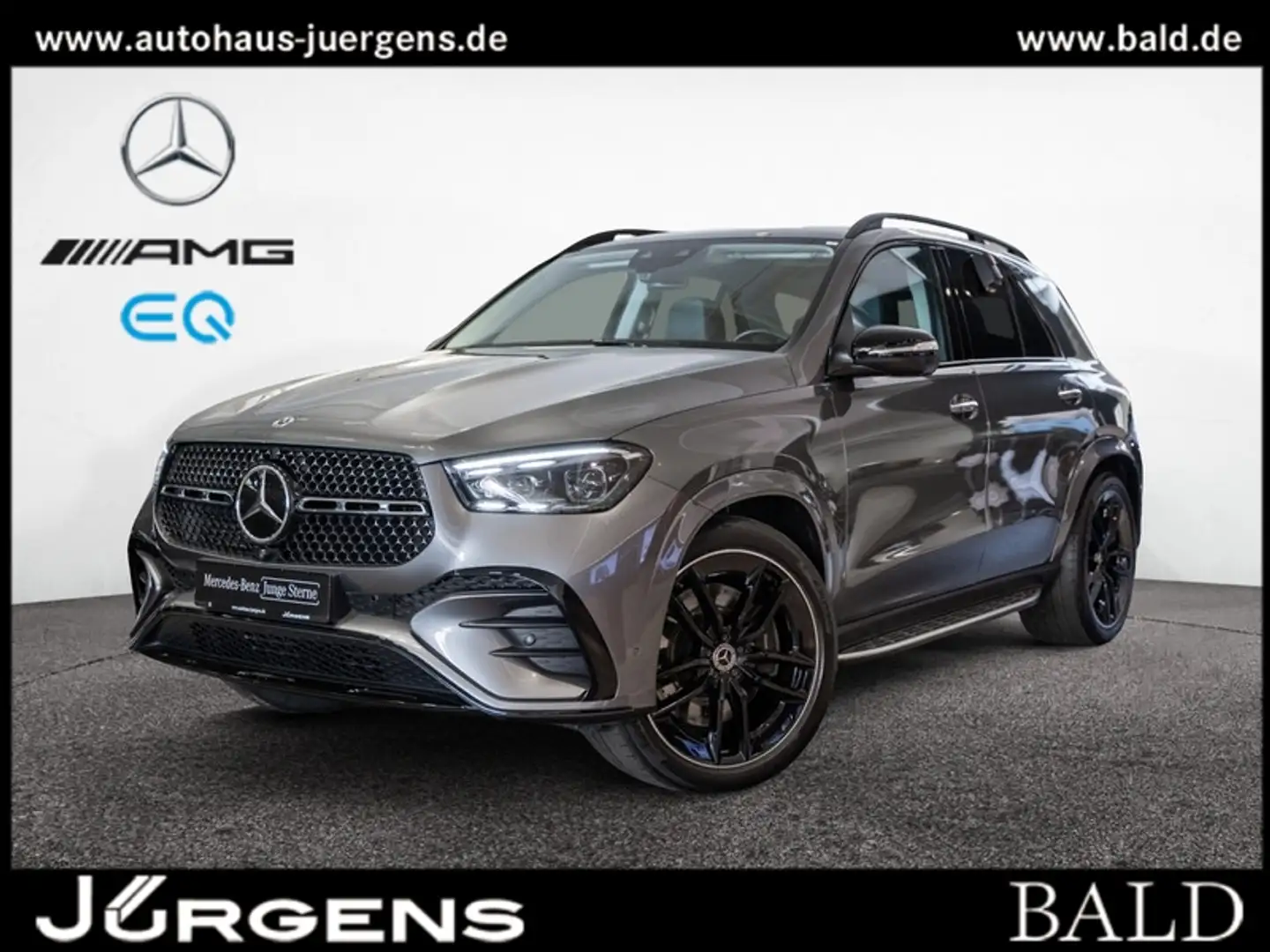Mercedes-Benz GLE 450 d 4M AMG-Sport/Pano/Distr/Night/Memo/22" Grau - 2