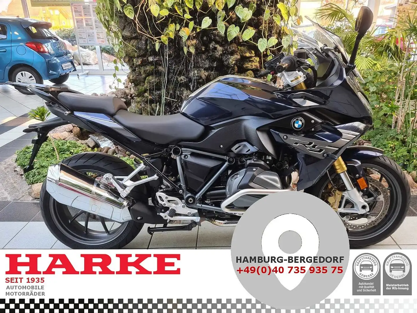 BMW R 1250 RS ABS 'Alle Pakete' Blau - 1