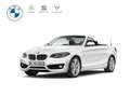 BMW 220 i Cabrio Aut. SHZG+LKRDHZG+NAVI+DAB+LED+TEMPOMAT+K Blanc - thumbnail 1
