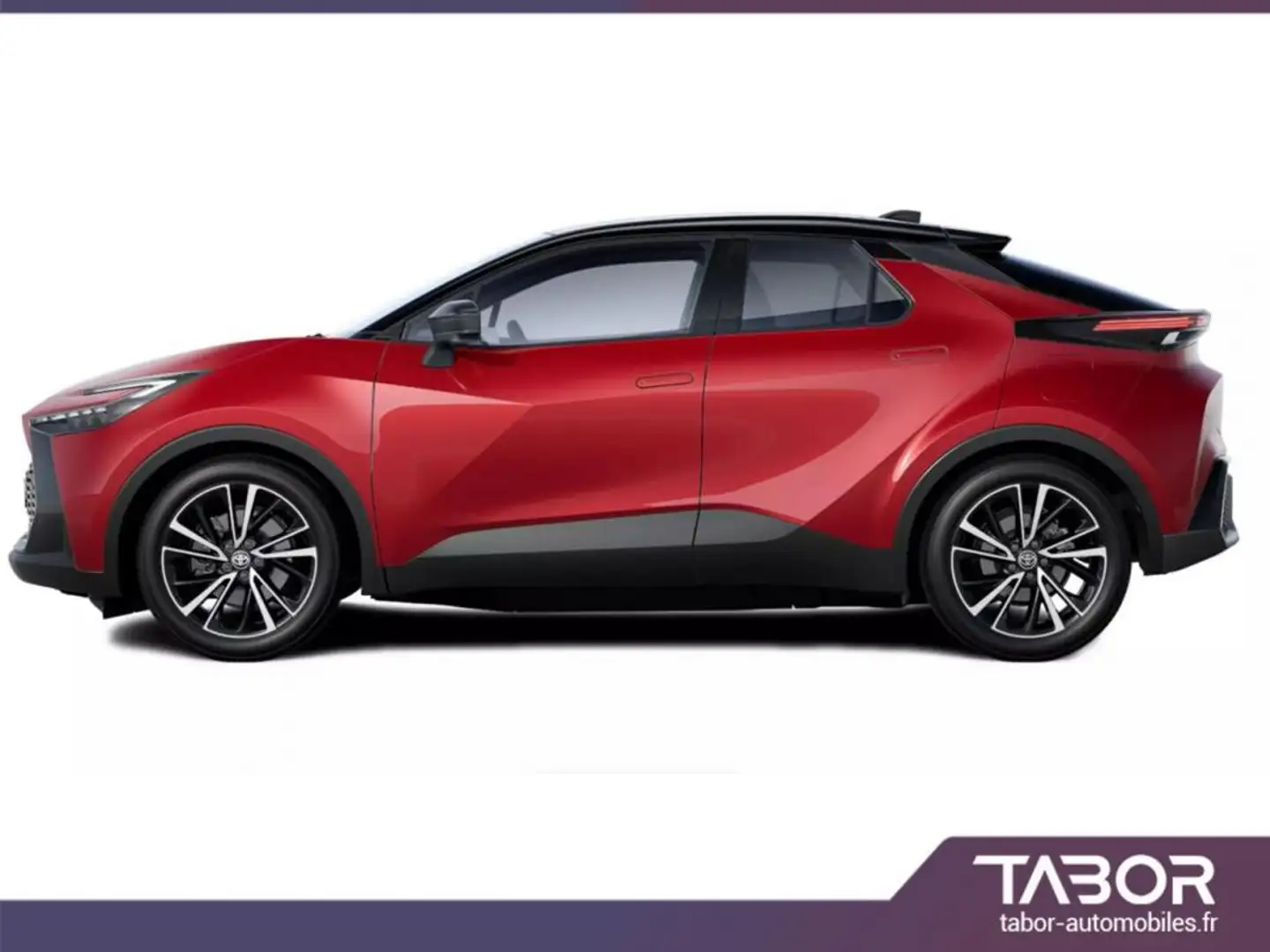 Toyota C-HR 2.0 PHEV 223 CVT Lounge Pano HUD Rouge - 2