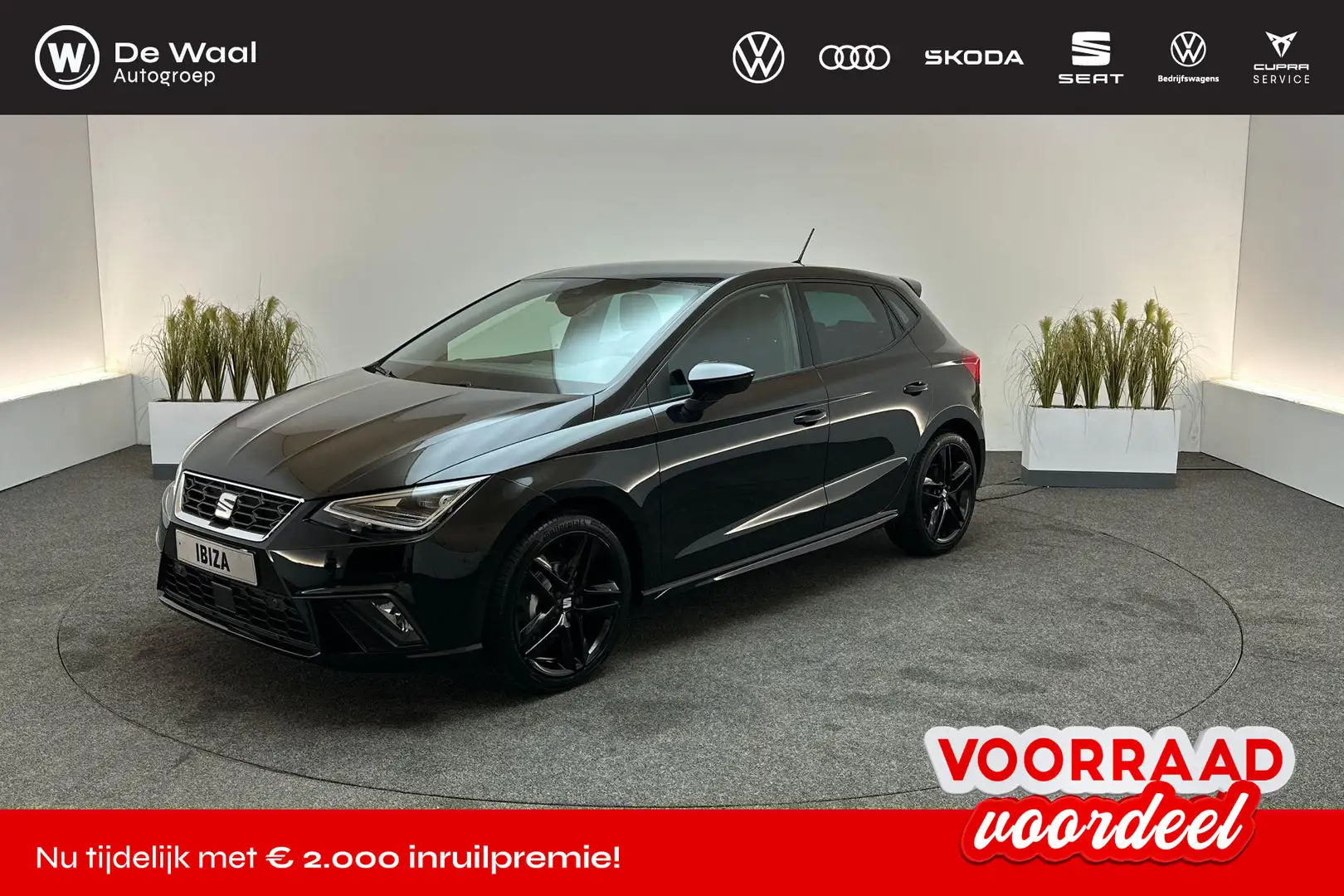 SEAT Ibiza FR Business Connect 1.0 Zwart - 1