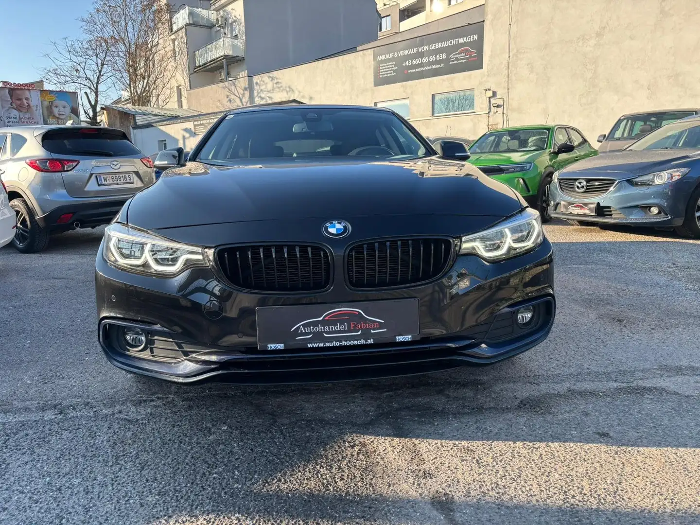 BMW 420 d Gran Coupe Sport Line Autom. 190PS top Ausstattg Schwarz - 2
