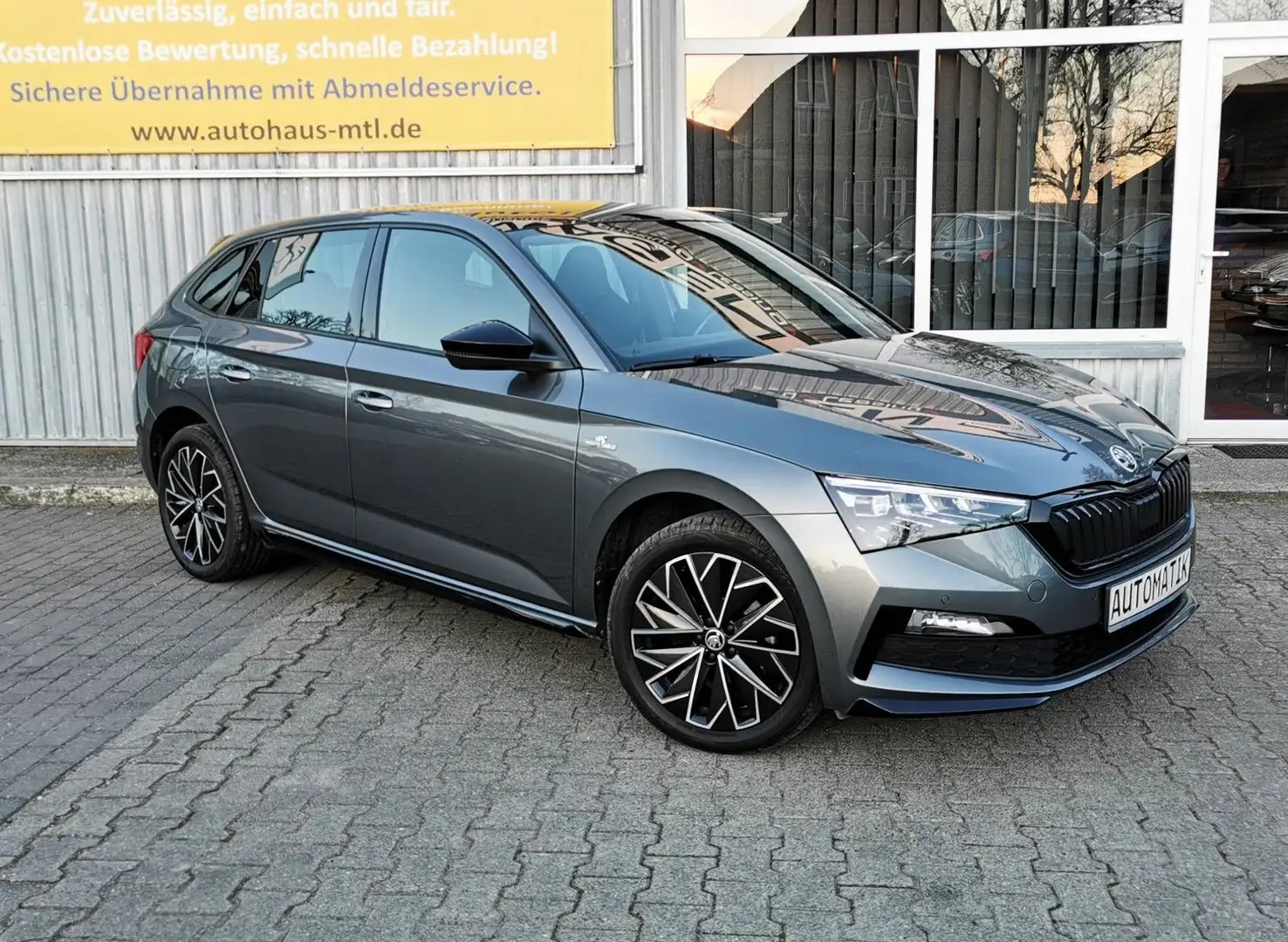 Skoda Scala 1.0 TSI 81kW MONTE CARLO Beheiz.Lenk Grau - 1