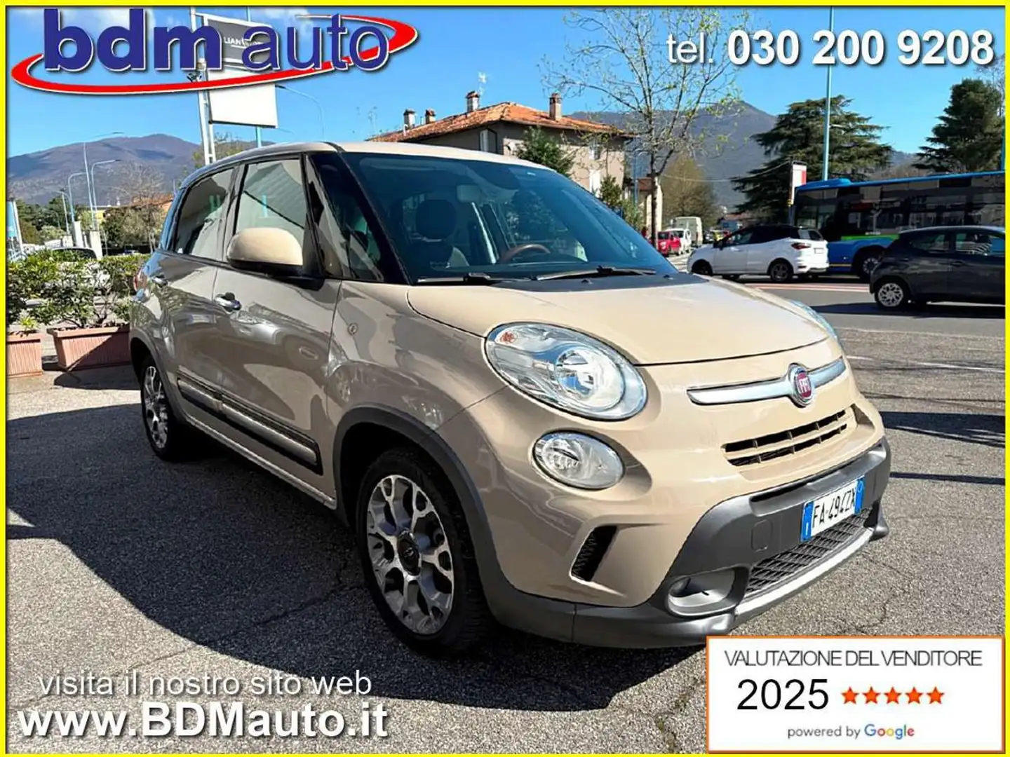 Fiat 500L 1.3 Mjt 95 CV Dualogic Trekking*OK NEOPATENTATI* Beige - 2