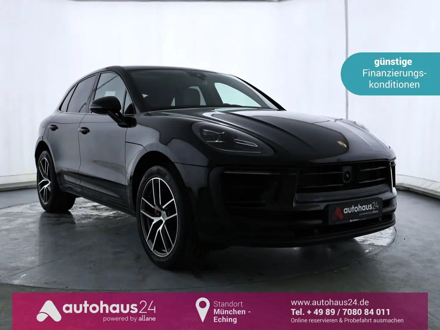 Porsche Macan S  LED|Navi|Sitzheiz|Pano|Leder|ACC|Kamera Schwarz - 1