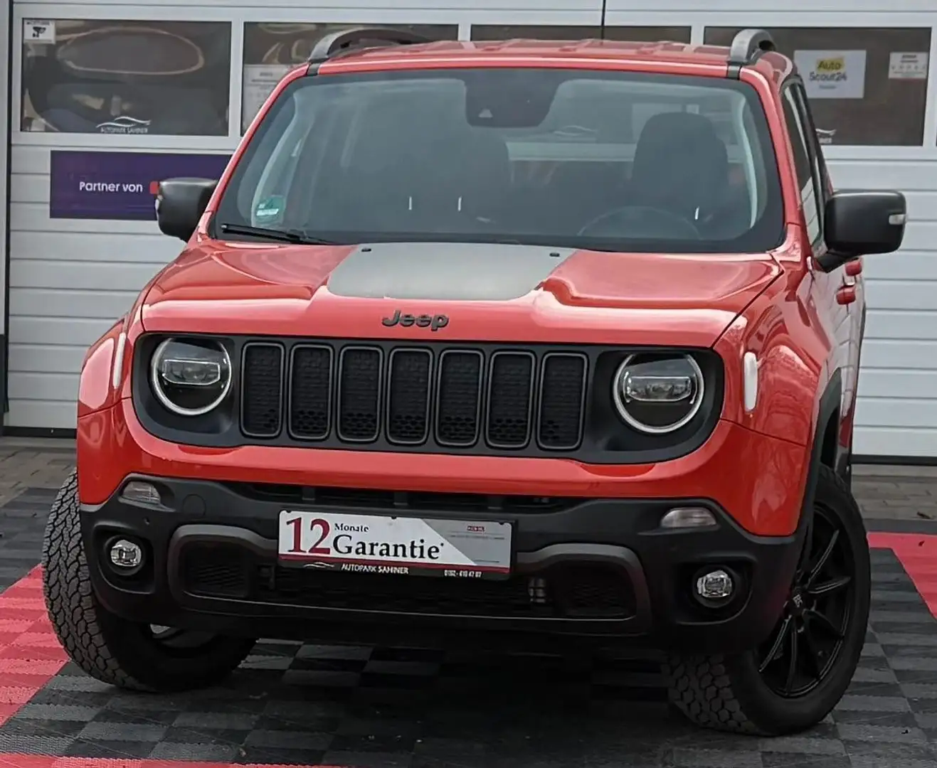 Jeep Renegade TRAILHAWK 4X4*KAM*SPUR*TOT Orange - 1