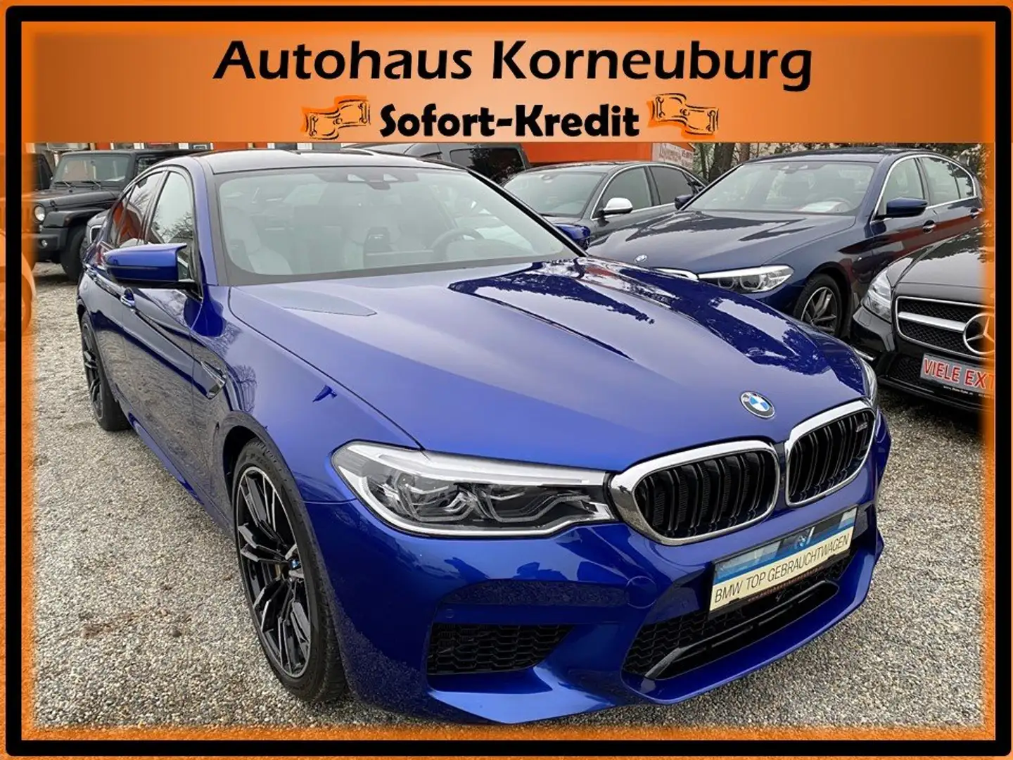 BMW M5 F90 Aut.**VOLLAUSSTATTUNG**mit nur 34.200km!! Blu/Azzurro - 1