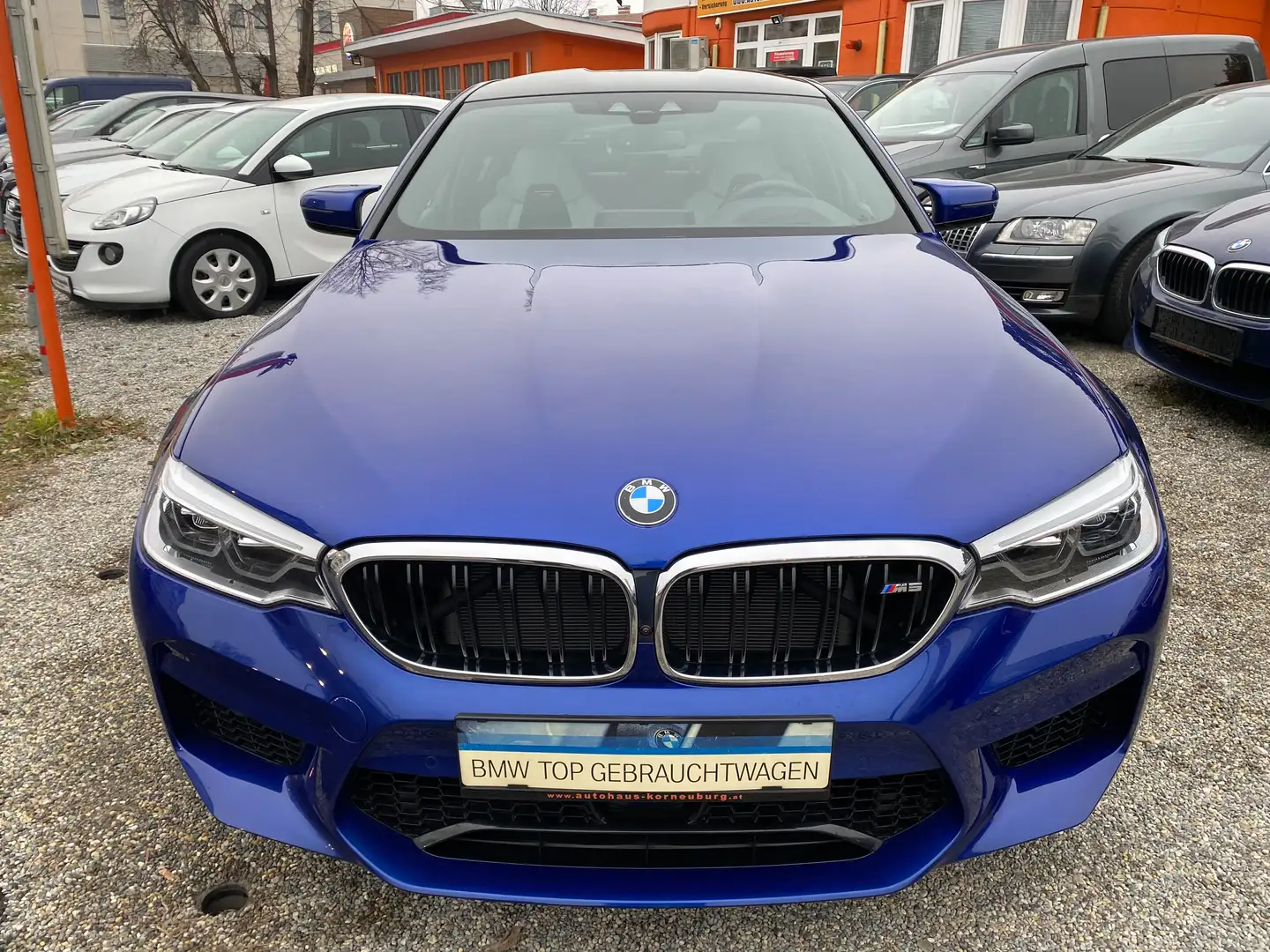 BMW M5 F90 Aut.**VOLLAUSSTATTUNG**mit nur 34.200km!! Bleu - 2