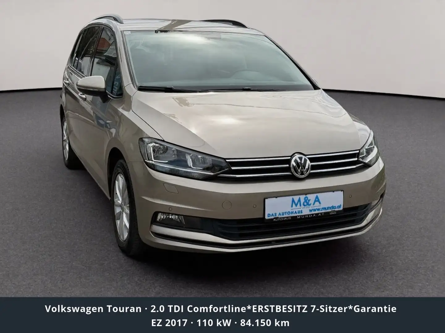 Volkswagen Touran 2.0 TDI Comfortline*ERSTBESITZ 7-Sitzer*Garantie Grau - 2