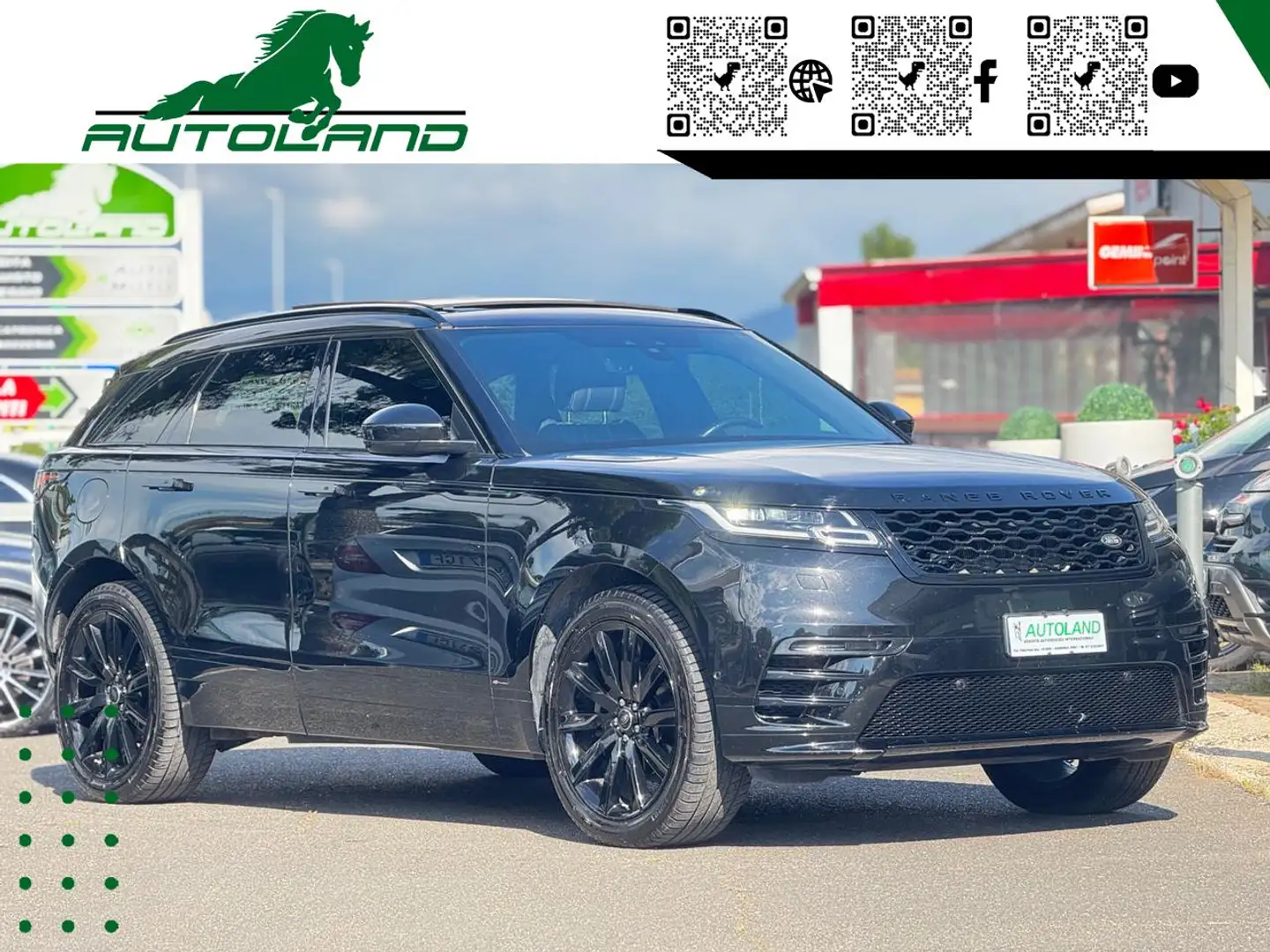 Land Rover Range Rover Velar 2.0D I4 R-Dynamic SE*TettoApribile*PackLuci*Finanz Negro - 2