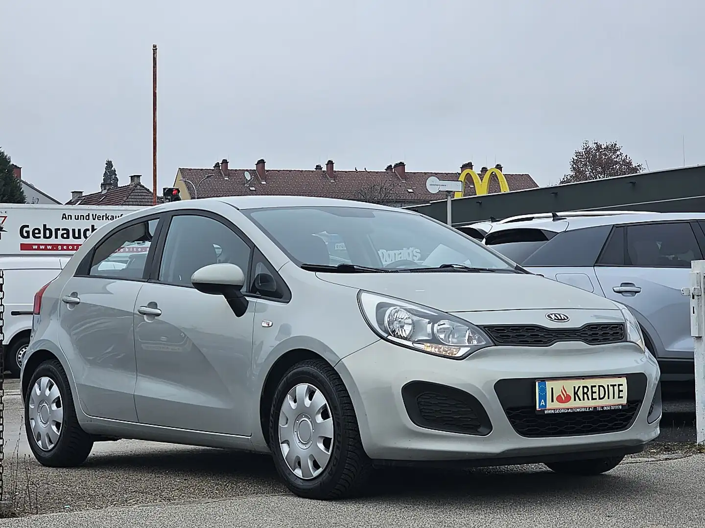 Kia Rio 1,2 CVVT Cool Pickerl+Service-OK Silber - 1