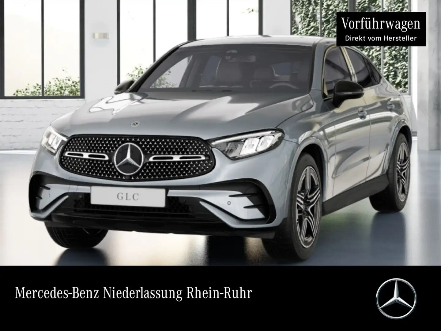 Mercedes-Benz GLC 200 4M AMG+NIGHT+LED+KAMERA+KEYLESS+9G Zilver - 1