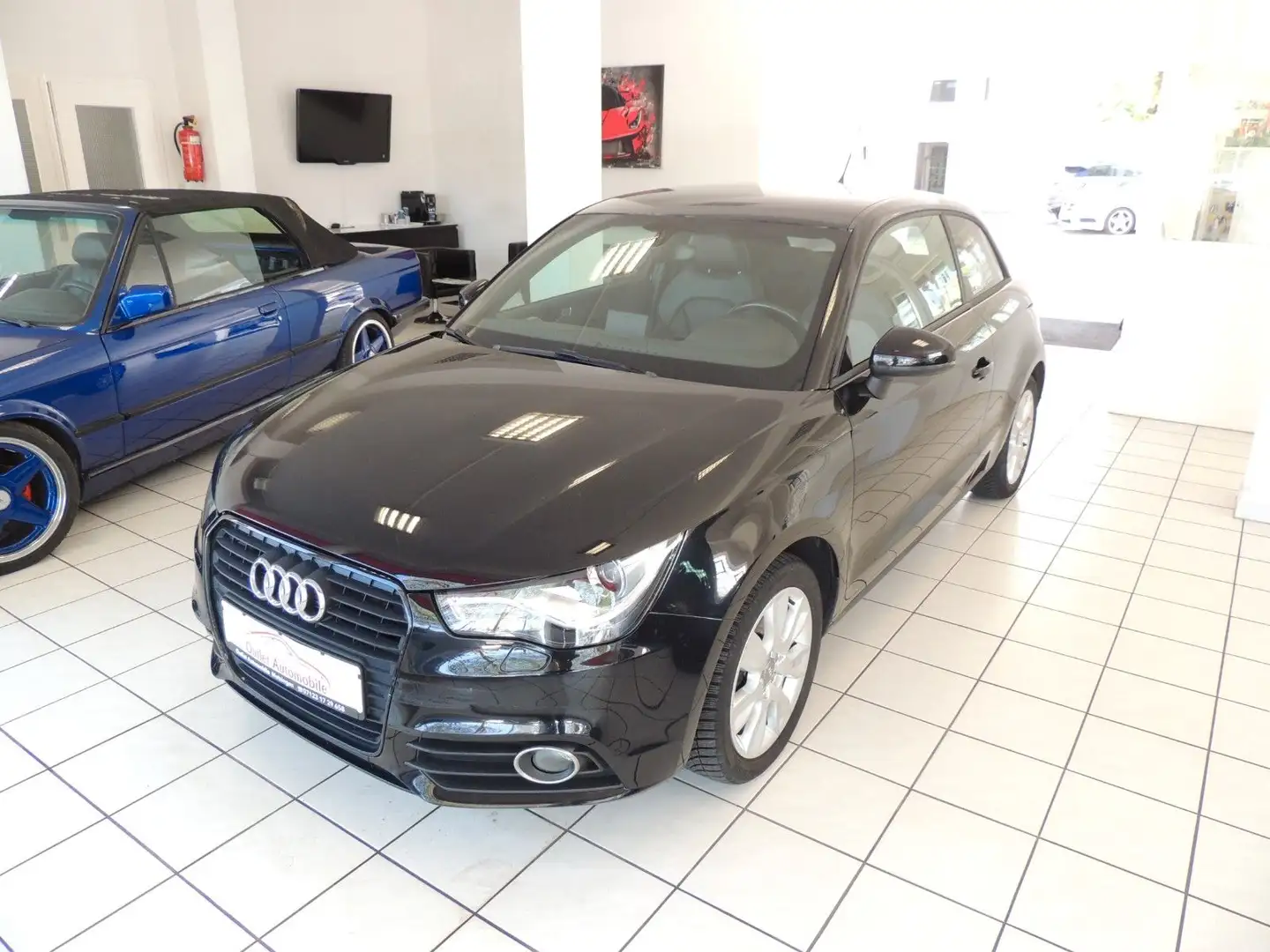Audi A1 ambition*Xenon*PDC*Navi Schwarz - 1