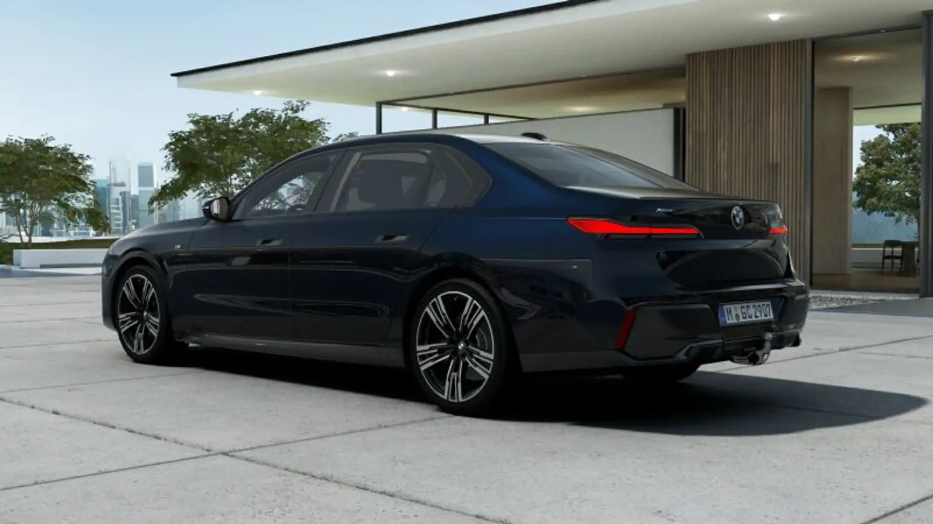 BMW 740 d xDrive Limousine M Sportpaket Negru - 2