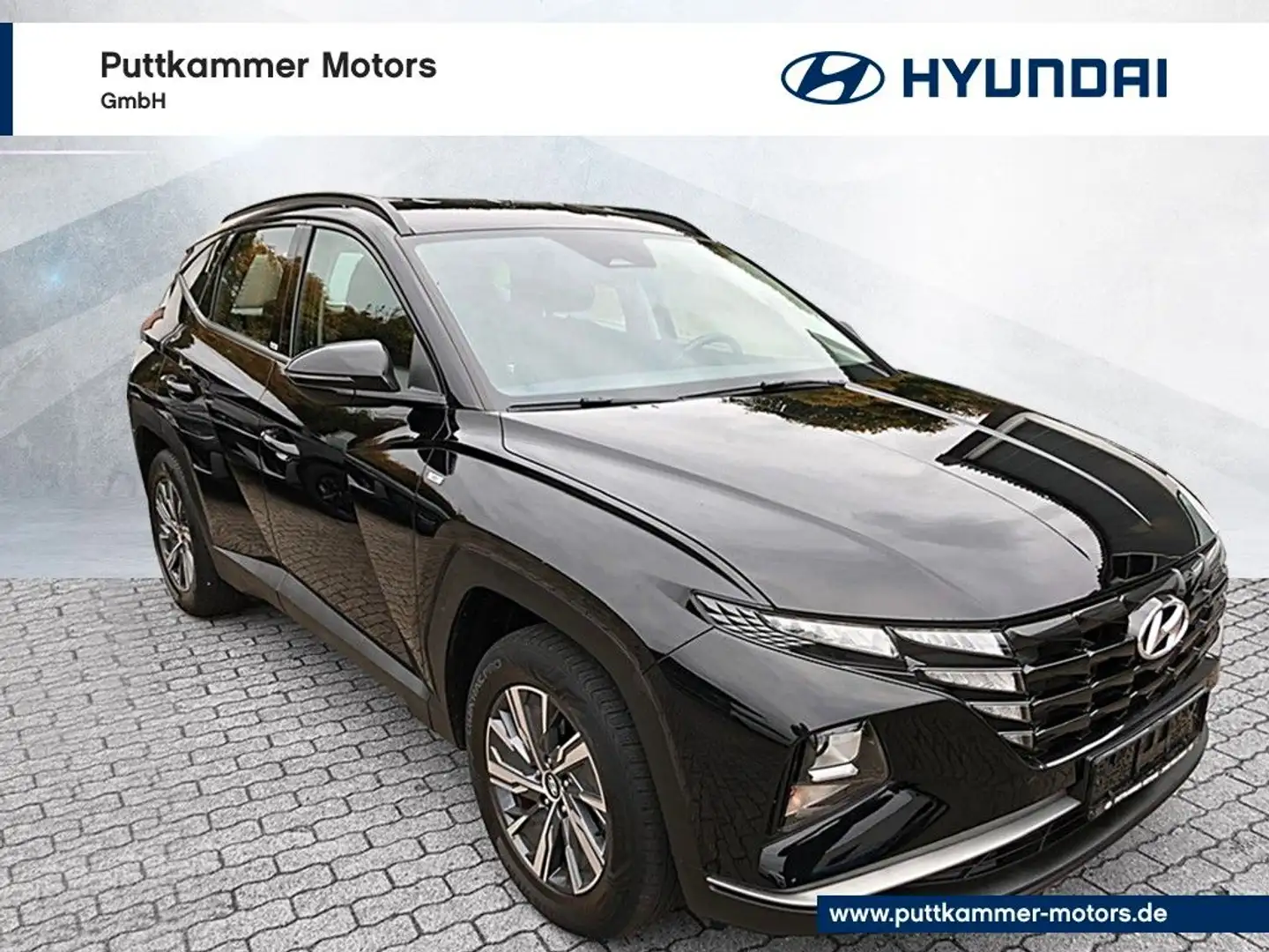 Hyundai TUCSON 1.6 T-GDi Navi 48-Volt Hybrid Schwarz - 1