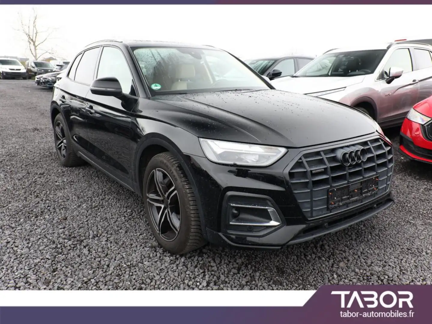 Audi Q5 40 2.0 TDI 204 S tronic quattro LED GPS Zwart - 2