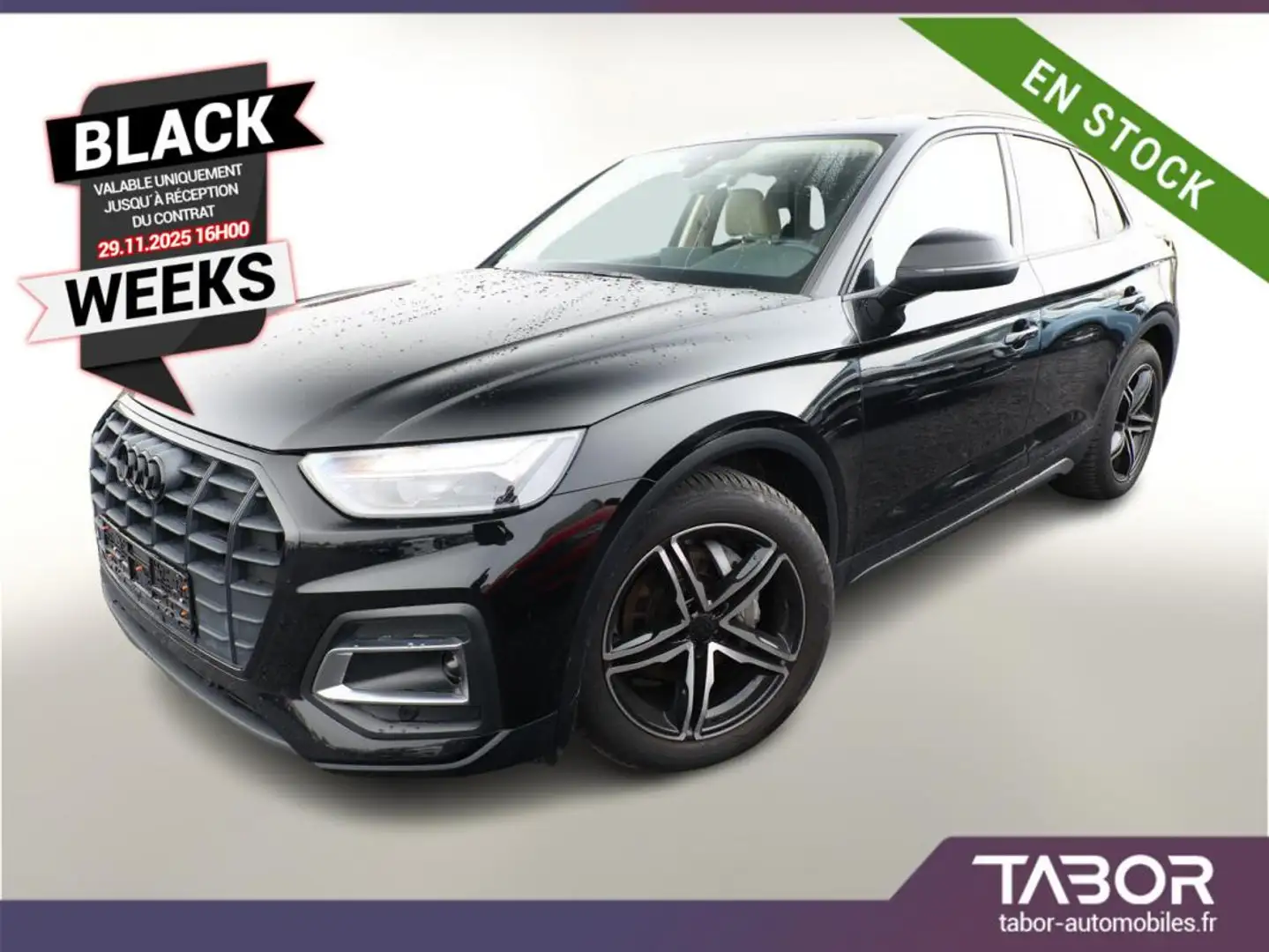 Audi Q5 40 2.0 TDI 204 S tronic quattro LED GPS Zwart - 1