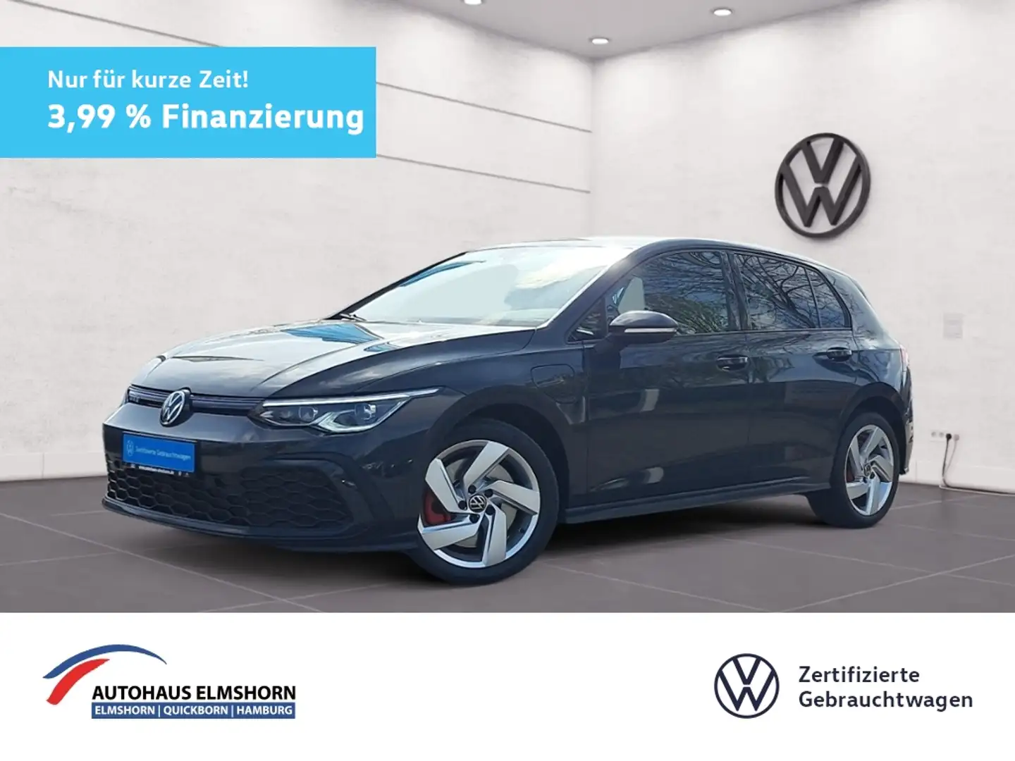 Volkswagen Golf GTE 1.4 eHybrid DSG NAV APP LED PDC SHZ Grau - 1