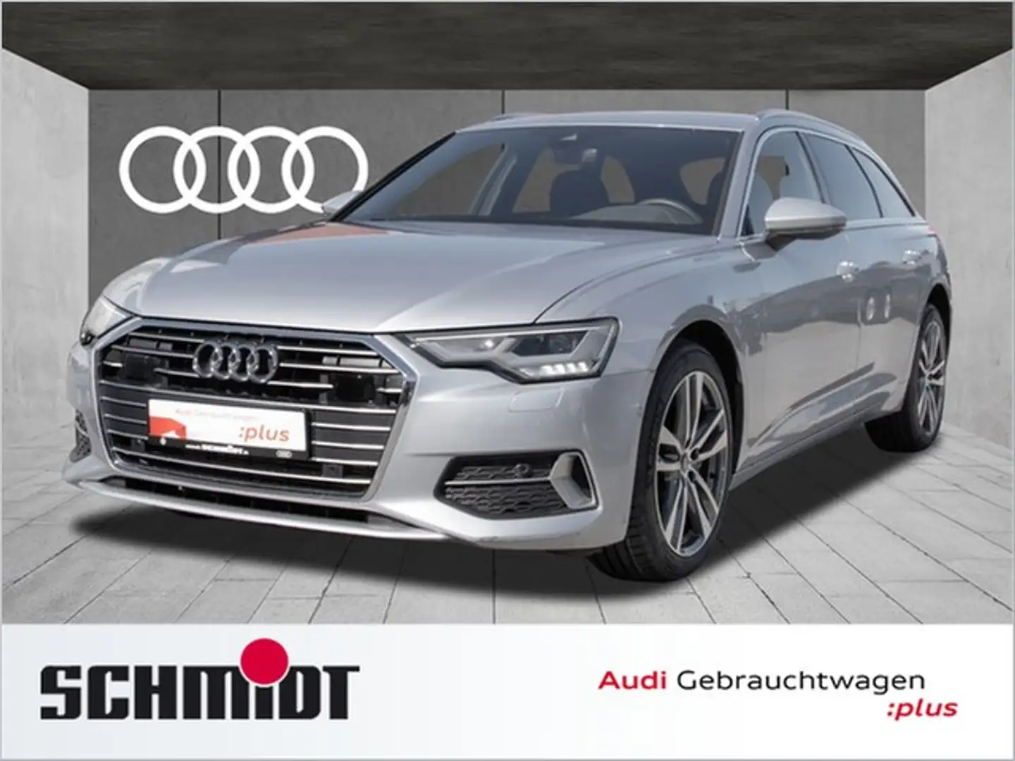 Audi A6 Avant 45 TFSI Sport Leder ACC Kamera LM19 Busin... Silber - 1