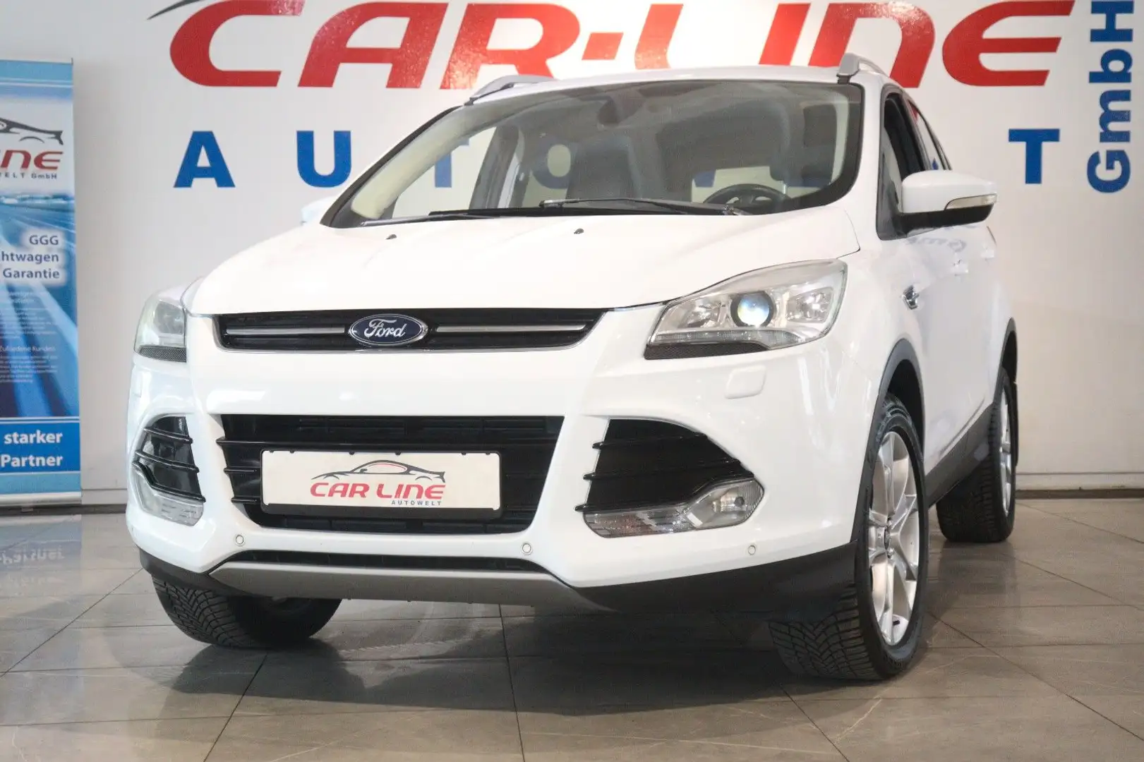 Ford Kuga Titanium 4x4*Automatik*Navi*RFK*Leder* Weiß - 1