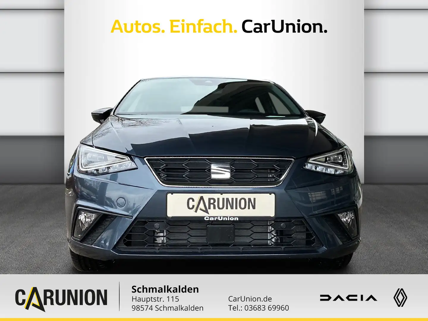 SEAT Ibiza FR 1.0 TGI 66kW/90PS 6-Gang ACC*Navi* Grau - 2