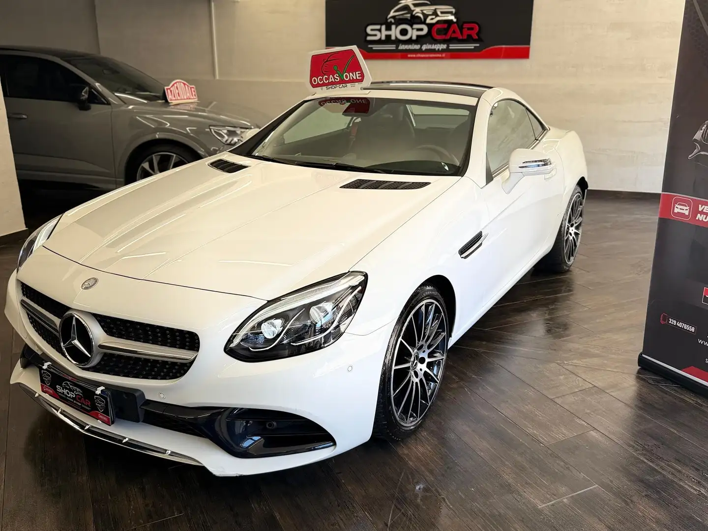 Mercedes-Benz SLC 250 SLC 250 d AMG Line auto Bianco - 1