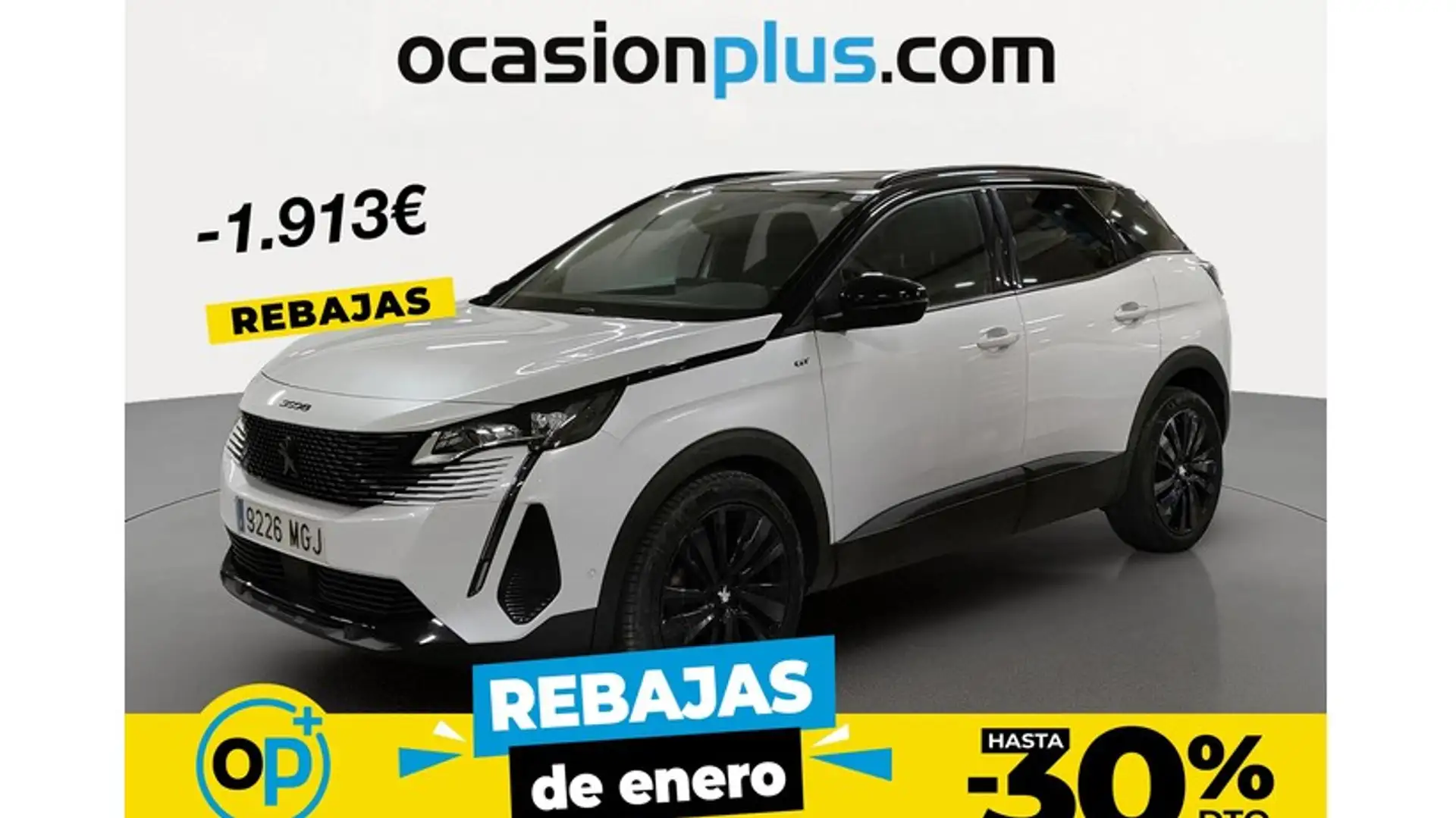 Peugeot 3008 1.2 S&S PureTech GT EAT8 130 Weiß - 1