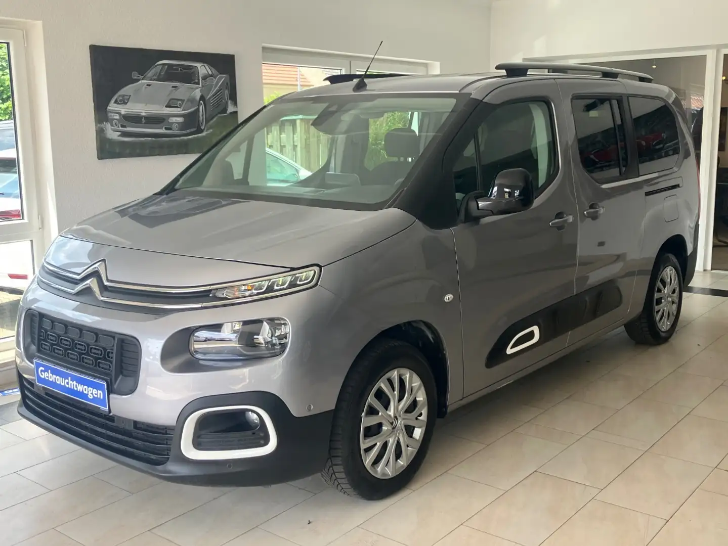 Citroen Berlingo Shine XL 1.2 PureTech Rollstuhlrampe Grau - 1