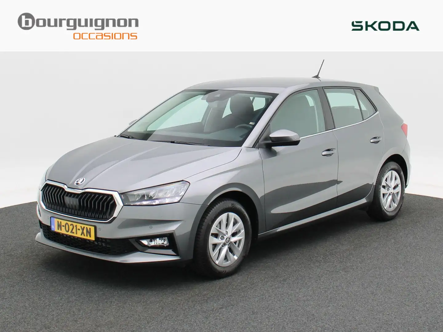 Skoda Fabia 1.0 TSi 110 Pk Automaat Business Edition | Adaptiv Grijs - 1