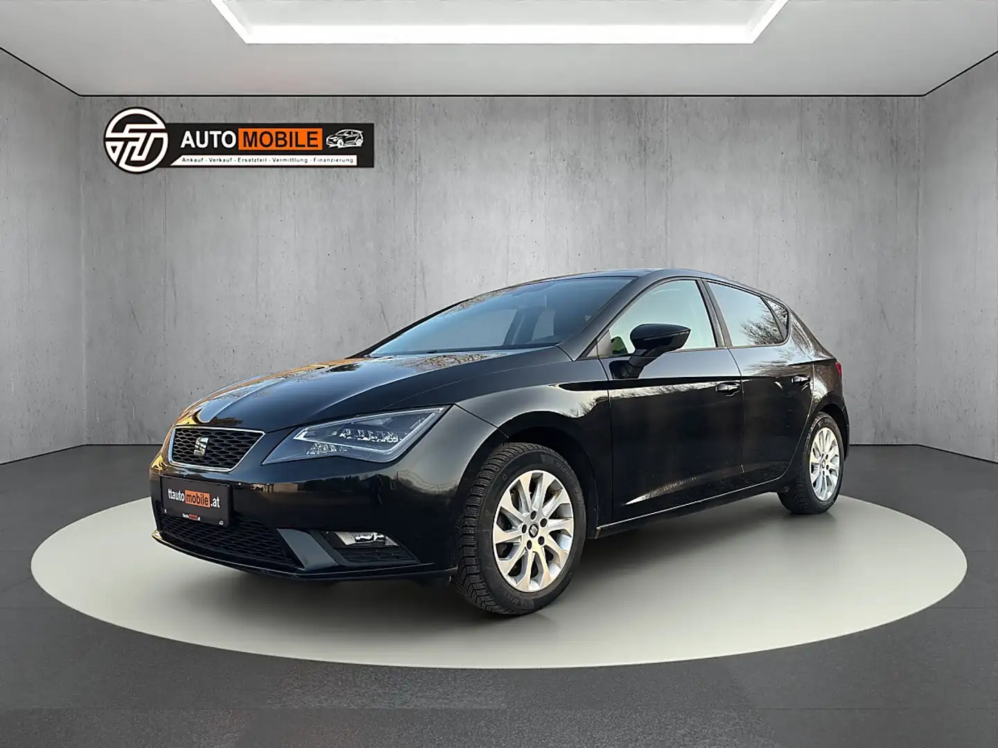 SEAT Leon Style 1,6 TDI CR Start-Stopp Schwarz - 1