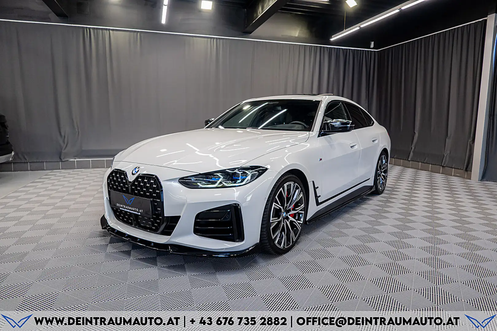 BMW 440 i Gran Coupe Mi xDrive*HJS*GRAIL*LASER*360°* Weiß - 2