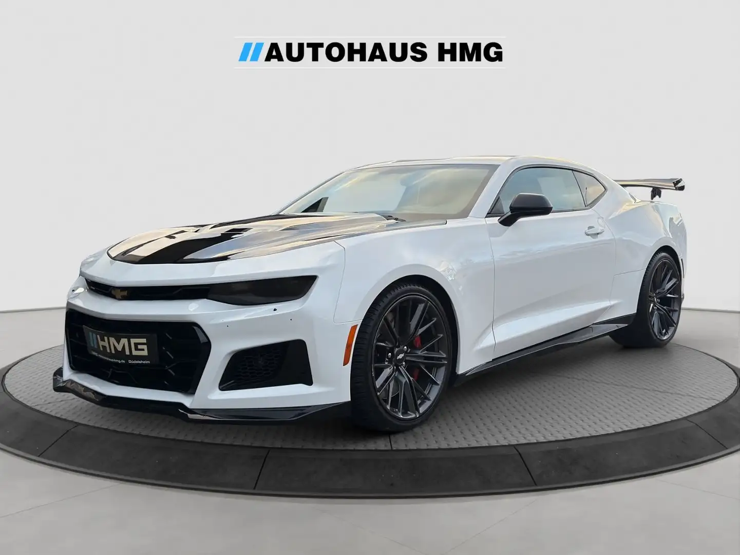 Chevrolet Camaro ZL1 6.2 V8 *LED*HUD*RFK*RECARO*BOSE*NAVI* Blanc - 1