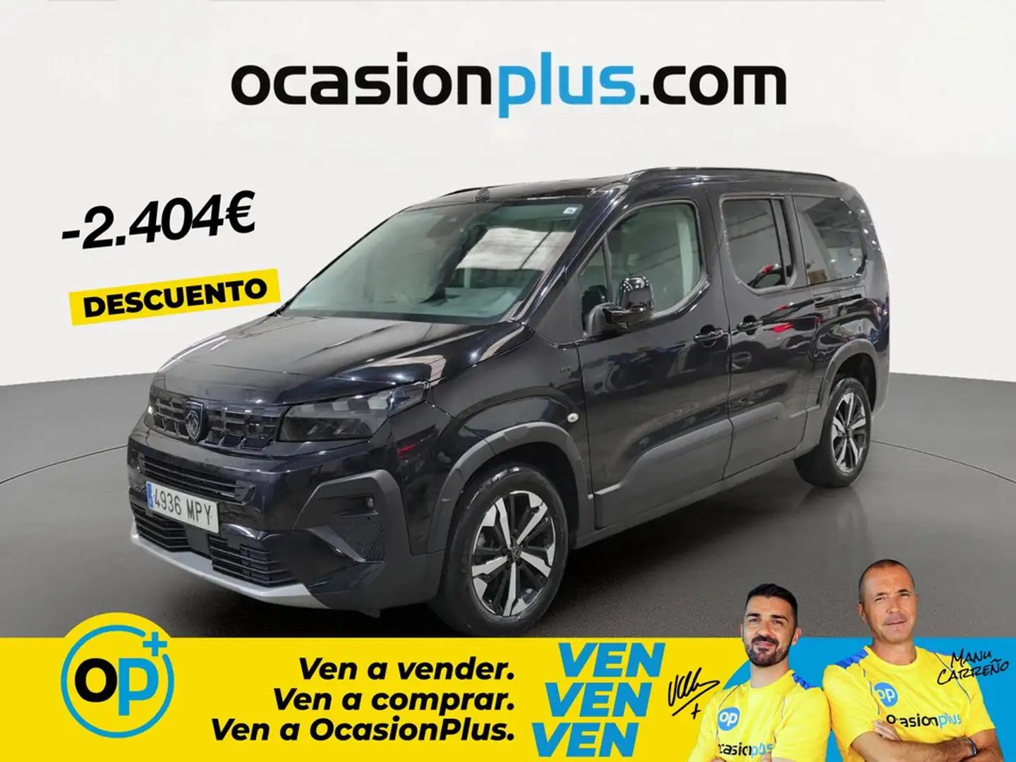 Peugeot Rifter 1.5BlueHDi S&S Long GT 130 EAT8 Negro - 1