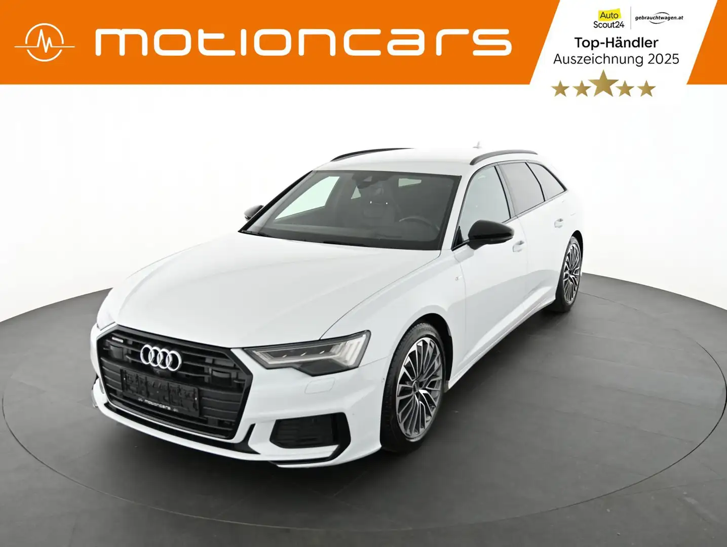 Audi A6 50 2.0 TFSIe Quattro Sport Pre Avant Aut. Weiß - 1