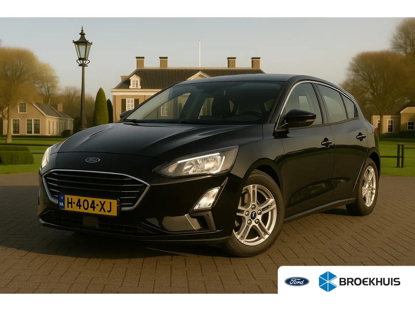 Ford Focus 1.0EB Trend Business | NL-AUTO! | DEALER OH | TREK Zwart - 1