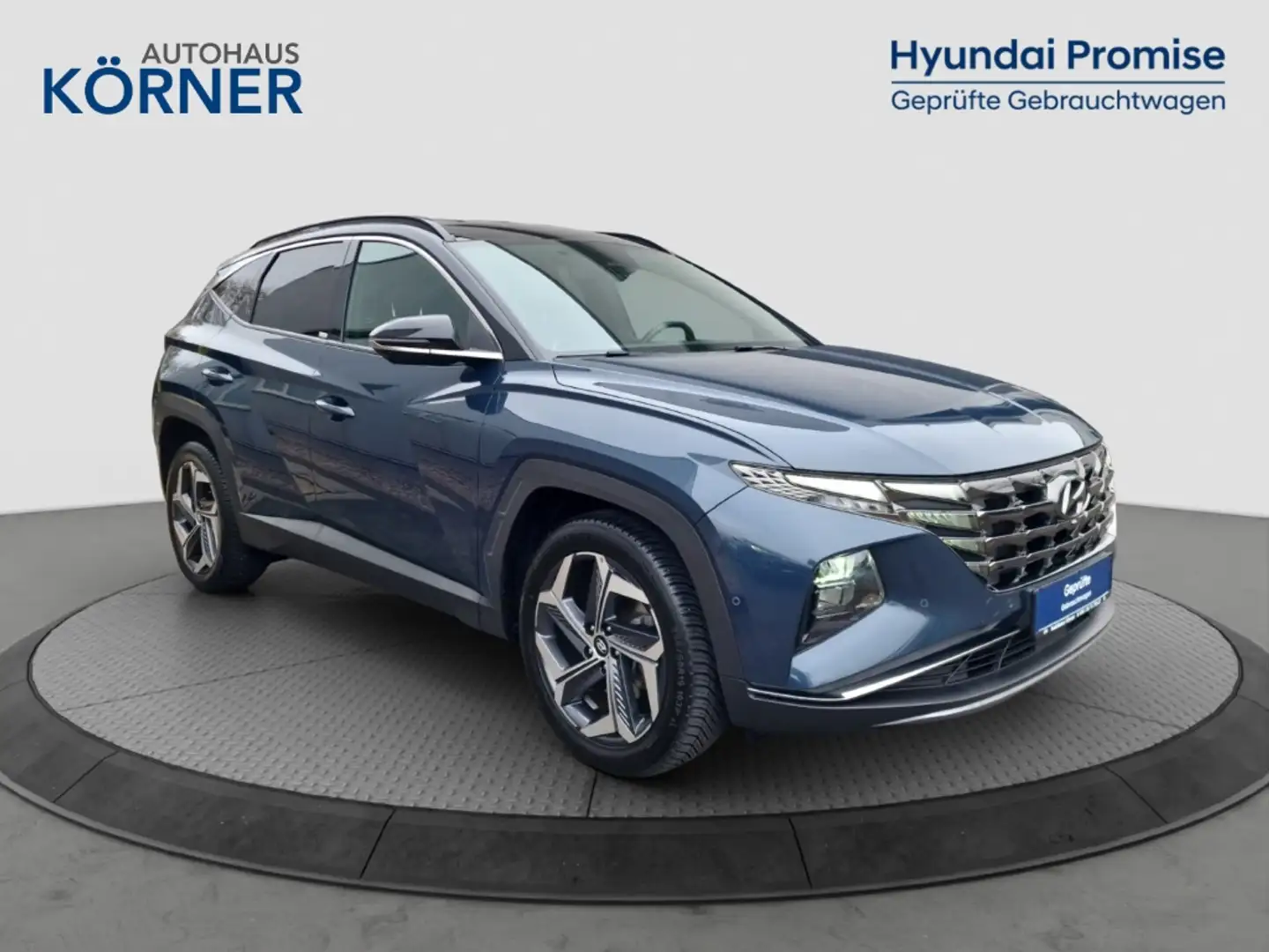 Hyundai TUCSON Hybrid PRIME 1.6 T-GDi *LED*CAM*KRELL*CARPLAY* Blau - 1