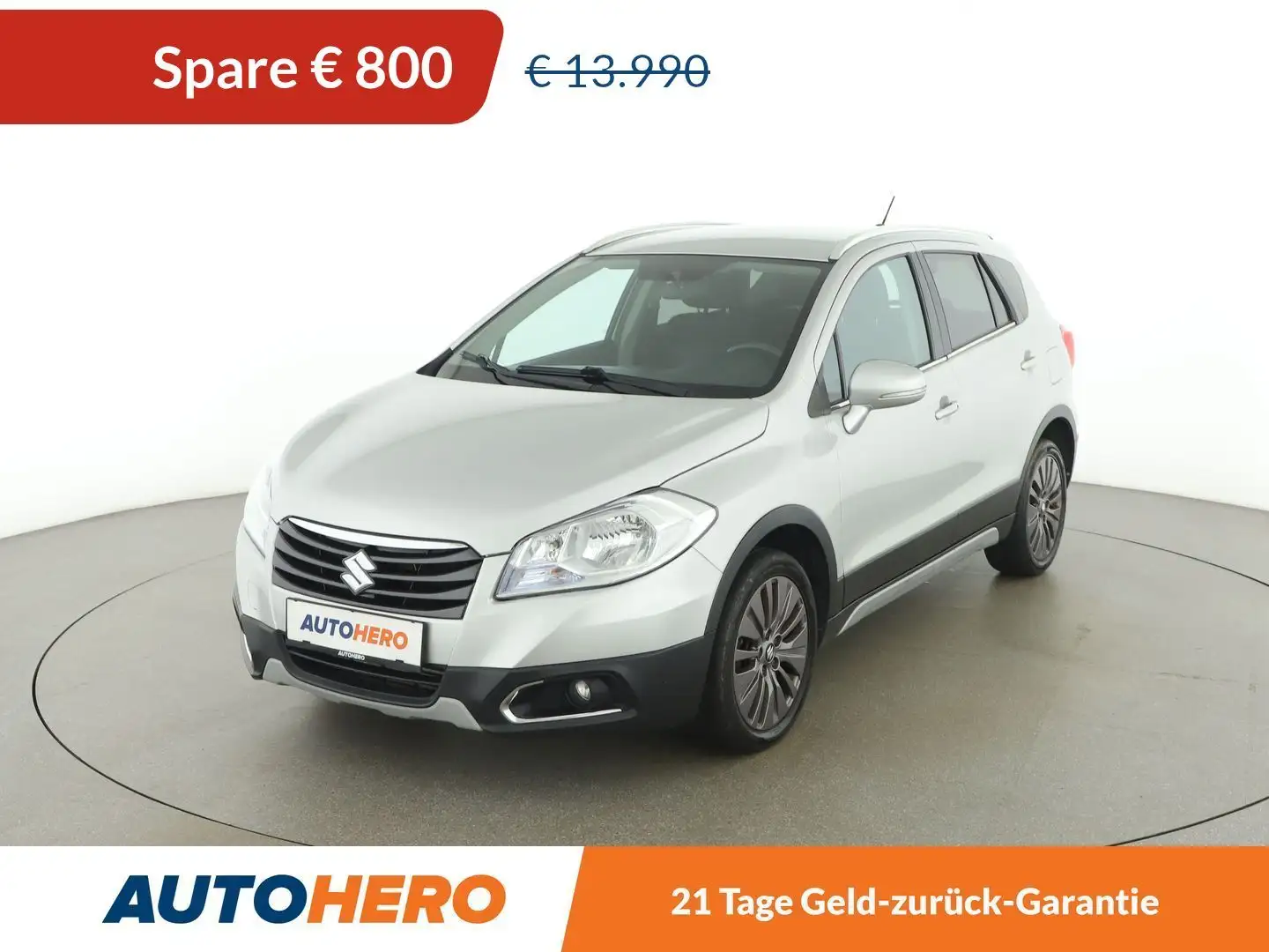 Suzuki SX4 1.6 DDiS AllGrip Shine 4x4 *SHZ*TEMPO*BT* Silber - 1