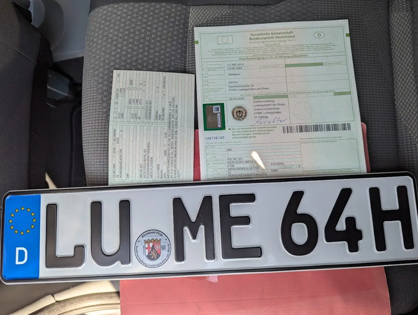 Mercedes-Benz S 420 Tausch mit Euro-6- Schwarz - 2
