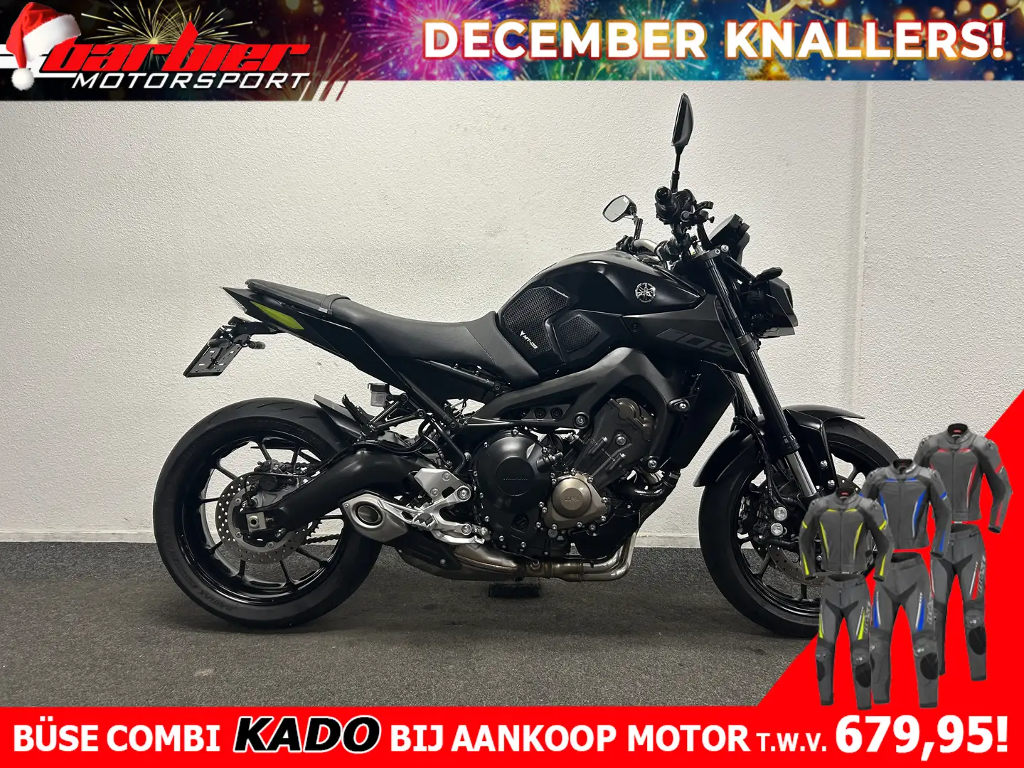 Yamaha MT-09 Fekete - 1