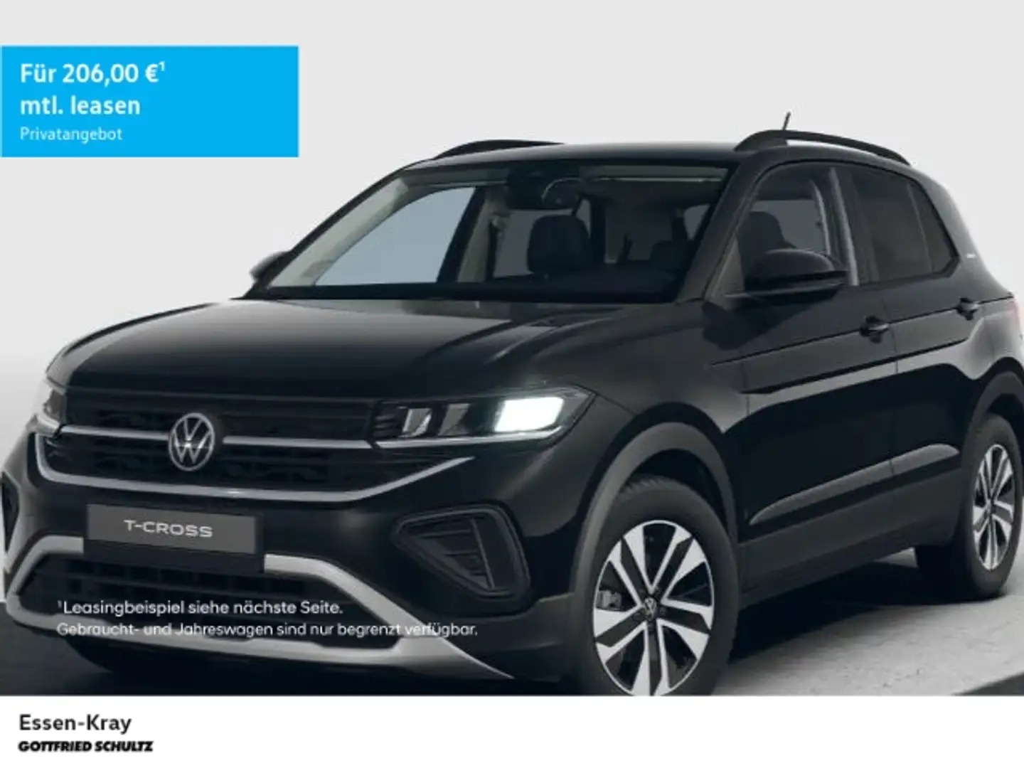 Volkswagen T-Cross Energy 1.0 TSI OPF D-Cockpit Pro Einparkhilfe Rück Noir - 1