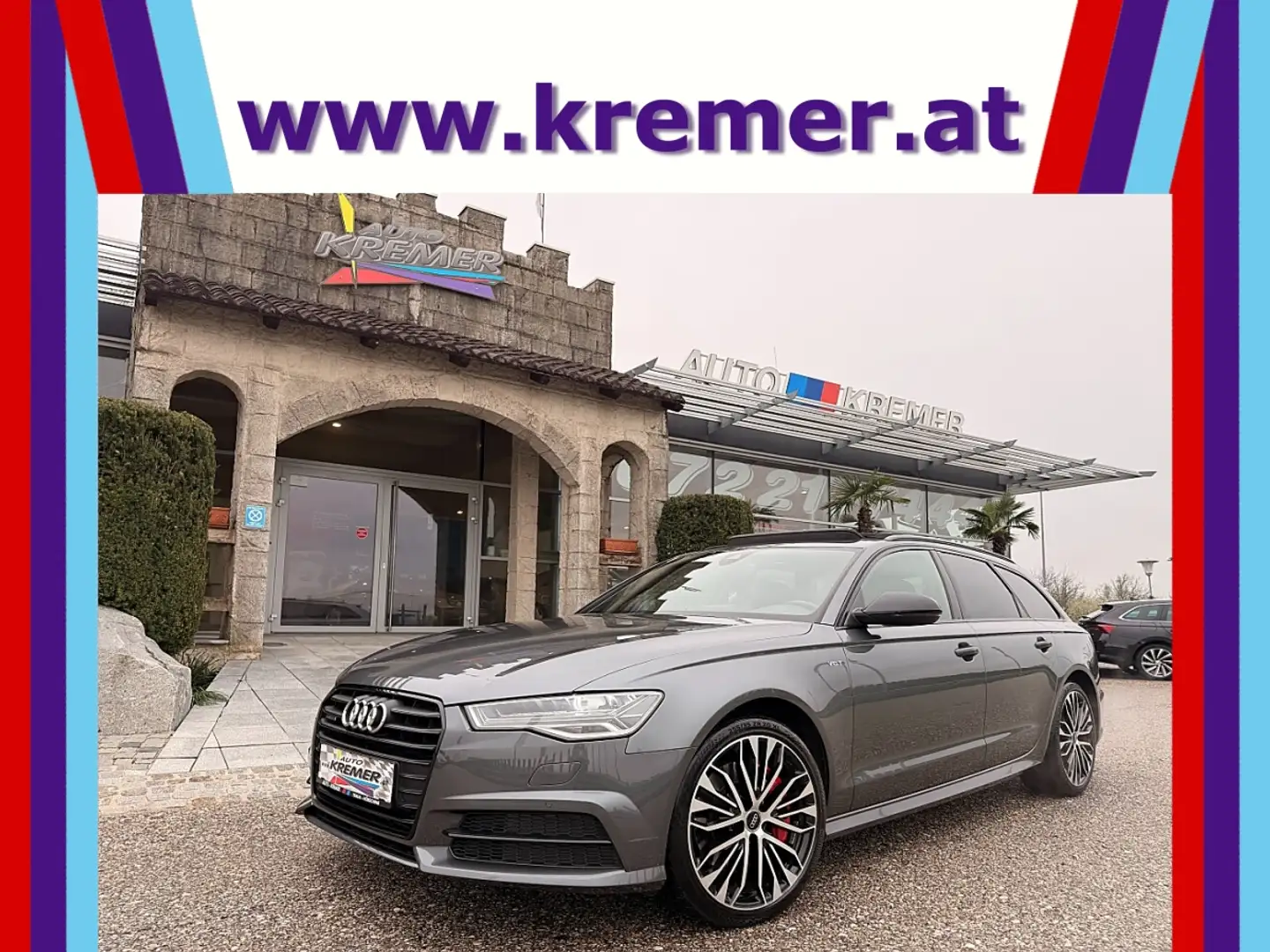 Audi A6 Avant 3,0 TDI Competition Quattro tiptronic/3xS... Grau - 1