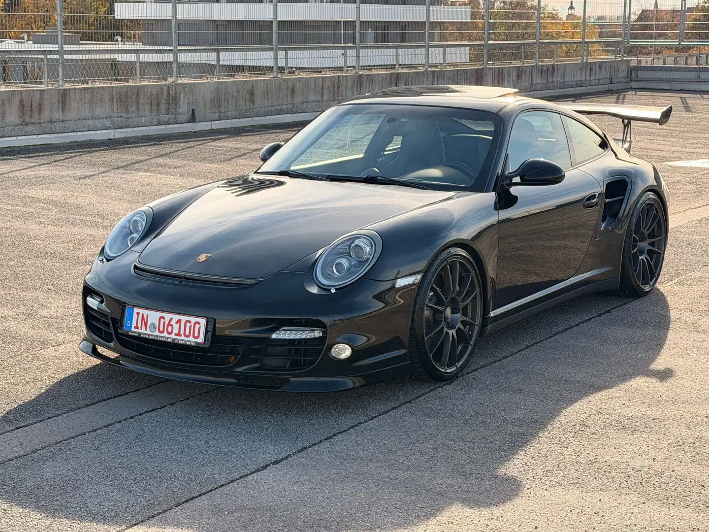 Porsche 911 Turbo Coupe 1.Hand Deutsch GT3 Optik Schwarz - 1
