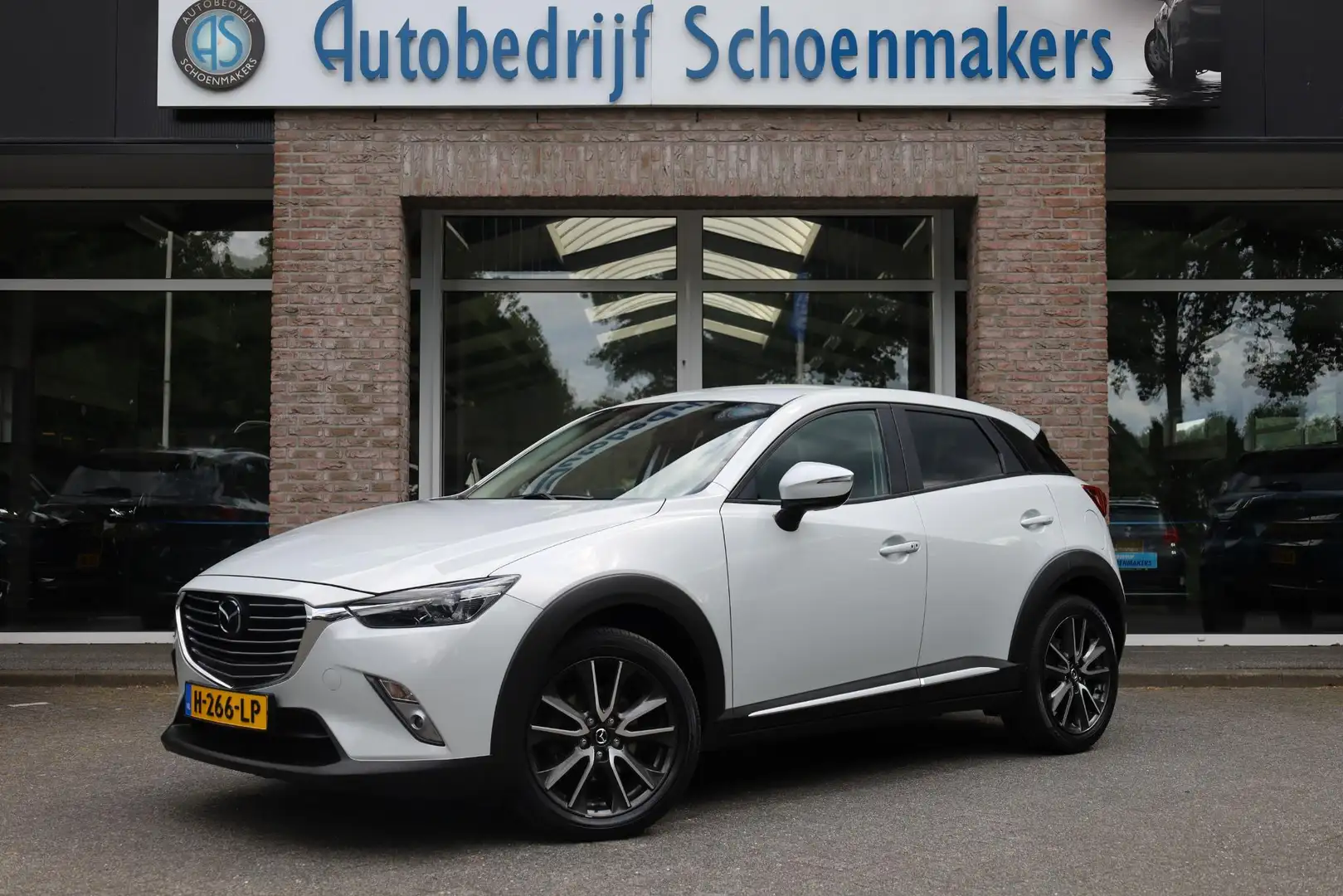 Mazda CX-3 2.0 SkyActiv-G 150 GT-M 4WD HUD/ADD TREKHAAK-AFN. Blanc - 1