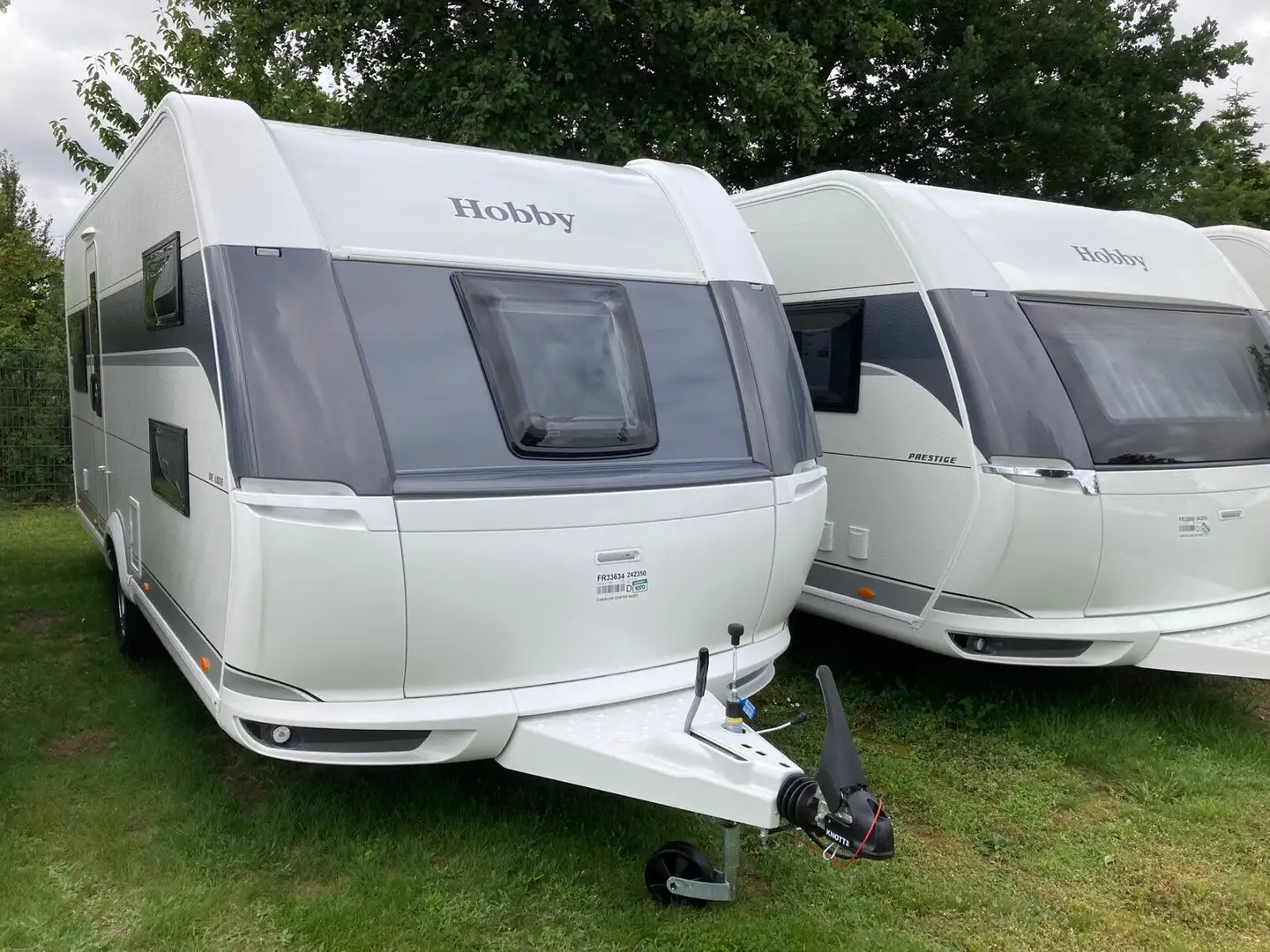 Hobby De Luxe 515 UHK Blanc - 1