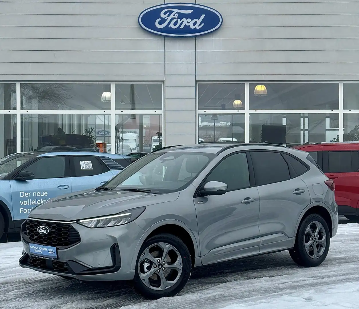 Ford Kuga 2,5 Duratec FHEV ST-Line Allrad Automatik Silber - 1