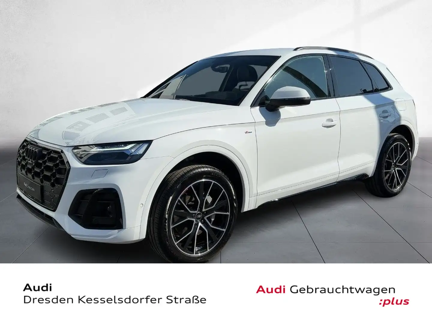 Audi Q5 S line 50 TFSI e qu. Hybrid zum Sonderpreis Weiß - 1