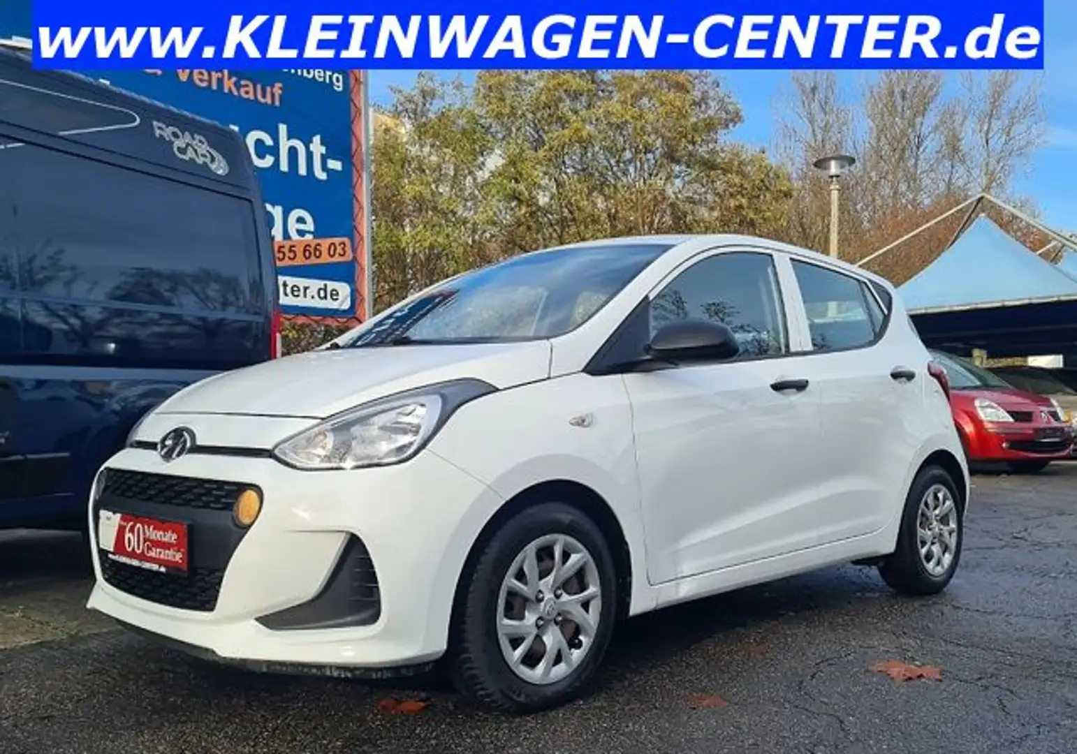 Hyundai i10 Automatik/Klima/Allwetter Weiß - 1